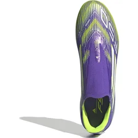 adidas F50 League Laceless FG/MG Purple Rush / Cloud White / Lucid Lemon 45 1/3