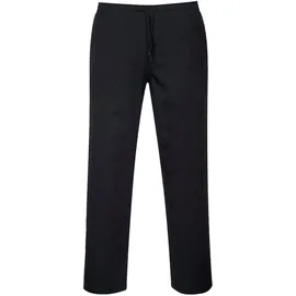 PORTWEST C070 Kordelzug Sicherheitsschutzhose Schwarz, XXS