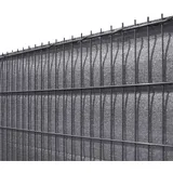 PEDDY SHIELD Sichtschutzblende 140 x 500 cm grau Polyethylen