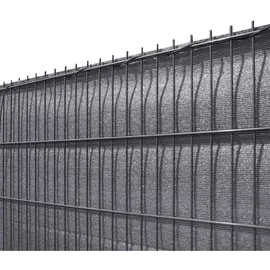 PEDDY SHIELD Sichtschutzblende 140 x 500 cm grau Polyethylen