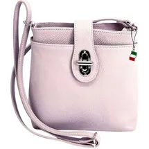 FLORENCE Umhängetasche Leder lila ca. 22cm | Gr.: onesize