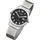 REGENT Herren-Uhr Analog Quarz Metall 37 mm F-895