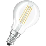 Osram LED Leuchtmittel Star Classic P 40 klar Birnenform, E14 - 4,5W