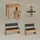 livinity® Eckbankgruppe Tiberio Goldkraft Eiche 150 x 120 cm mit Tisch