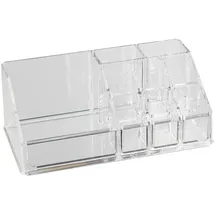 Testrut axentia Make-up-Organizer, Kunststoff, B/H/L: ca. 17,3x6,5x9,3 cm