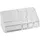 Testrut axentia Make-up-Organizer, Kunststoff, B/H/L: ca. 17,3x6,5x9,3 cm