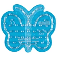 Hama Stiftplatte kleiner Schmetterling transparent