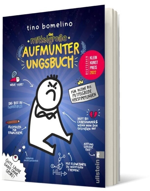 Das Mittelgroße Aufmunterungsbuch - Tino Bomelino  Taschenbuch