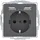 Berker USB-Steckdose 3 St. Anthrazit