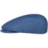 Stetson Descott Leinen Flatcap Herren - Schirmmütze aus 100% Leinen - UV-Schutz - Frühling/Sommer blau 59 cm - 59