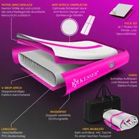 Kesser KESSER® Turnmatte Aufblasbar Airtrack 2m/3m/4m/5m/6m Fitness-Matte Gymnastikmatte inkl.