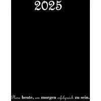 TOBJA 2025 A5 Quer Format: - Wochenplaner 1 Woche