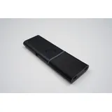 Ersatz-Akkudeckel für Fritz!Fon MT-F – Passgenaue Rückabdeckung für Ihr AVM-DECT-Telefon (Tiefschwarz + Schiefergrau (16B) PLA)