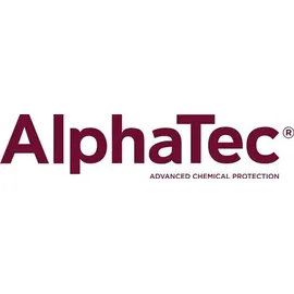 Ansell Schutzoverall AlphaTec® 1800 Comfort Gr.M weiß/blau PSA III