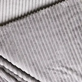 KARACA Ruby Stripe Wellsoft Einzel Decke, Grau