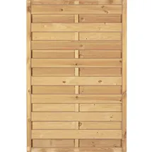 Tetzner & Jentzsch Sichtschutzzaun 100 x 150 cm Grün Holz