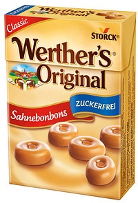 Werther’s® Original Sahnebonbons zuckerfrei Bonbons 42,0 g