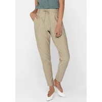 Only ONLPOPTRASH Easy Rush STRIPE PNT NOOS (15176615) Humus