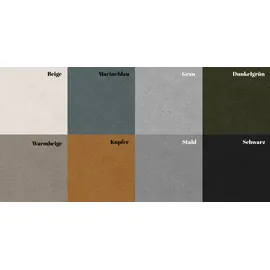 kaiser möbel Ecksofa mit schlaffunktion und bettkasten, BEST XL stoff Poso, Quelle, Verita, Mit Bettfunktion und Bettzeugfach beige