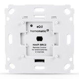 eQ-3 Homematic IP Wandtaster für Markenschalter 2-fach, Schaltaktor (152000A0)