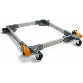 Bora Fahrbares Untergestell Stahl 680 kg Tragkraft Silber