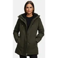 Navahoo Winterjacke »Navahoo Winterfunke Damen Winterjacke N038«, grün