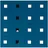 BOTT Arbeitsplatte Stahl 457 x 991 mm enzianblau