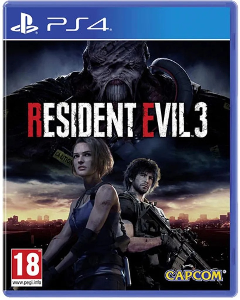 Capcom Resident Evil 3, PlayStation 4, M (Reif), Physische Medien