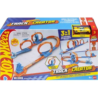 HOT WHEELS Track Creator Dreifacher Looping