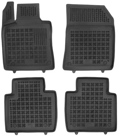 Gummimatten für DS 9 E-Tense Hybrid Plug-in (ab 2021) 2x4 (Vorderradantrieb), 4x4 (Allradantrieb) – Wannenform