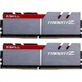 G.SKILL Trident Z silber/rot DIMM Kit 32GB, DDR4-3600, CL17-19-19-39 (F4-3600C17D-32GTZ)