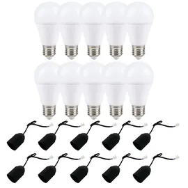 NCC-Licht LED Leuchtmittel 12W E27 1155 lm warmweiß 10 St.