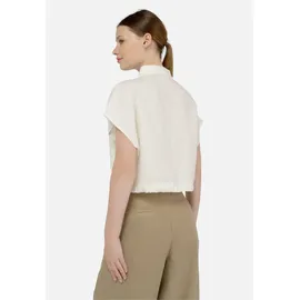 Freshlions Klassische Bluse FRESHLIONS "Savannah", Damen, Gr. XL, weiß, 100% Leinen, unifarben, normal, Blusen, mit lockerer Passform
