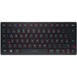 Cherry KW 9200 Mini schwarz, USB/Bluetooth, DE (JK-9250DE-2)