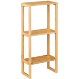 5five simply smart 5five - hohes regal 2 ebenen 20cm lab n modul bambus