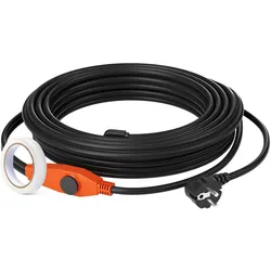 VEVOR Rohrheizkabel 18m 23W/m Rohrheizung Heizkabel Frostschutz Thermostat