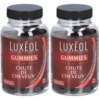 LUXÉOL Gummies chûte de cheveux 2x60 pc(s)