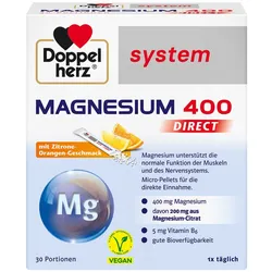 Doppelherz Magnesium 400 Direct system Pellets