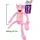 Disney Rosa Panther 40 cm Rosa