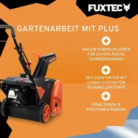 FUXTEC Benzin Schneefräse FX-SF1165