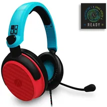 STEALTH Multiformat Stereo Gaming Headset C6-100(rot/blau)