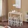 SoBuy Bartisch-Set 120 x 40 x 100 cm Weiß