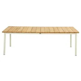 AppleBee Milou Gartentisch 240 x 100 x 76 cm Weiß