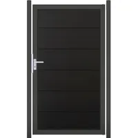 GROJA GroJaViento Zauntor Anthrazitgrau 100x180 cm Rahmen: Anthrazit DB703