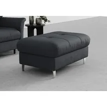 sit&more Hocker Marano mit Stauraum 102 x 43 x 67 cm Grau