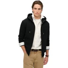 Superdry Essential Logo Sweatjacke Herren Schwarz S