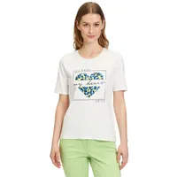 Betty Barclay Basic Shirt mit Aufdruck in Patch Cream/Dark