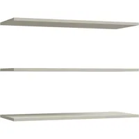 Forte Einlegeboden 3er- Set, Breite 107,8 cm grau