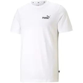 Puma ESS Small Logo Tee weiß XXL
