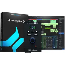 PRESONUS Revelator io44, USB-C-Audio-Interface, für Musikproduktion und Streaming mit integriertem Mixer und einfachen Effekt-Presets plus Studio One Recording Software